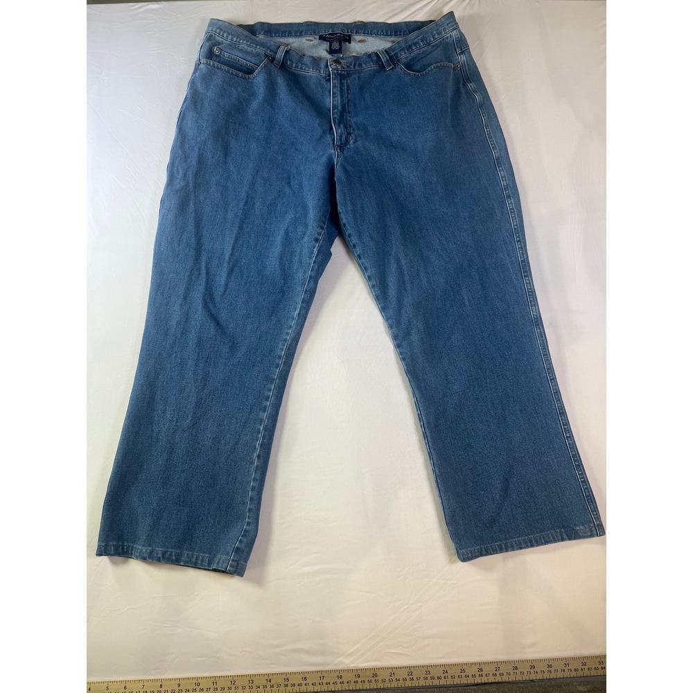 Denim & Co Women Jeans Crosstretch Blue 18.5W